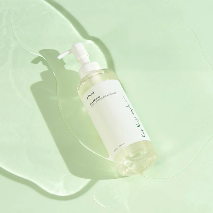 ANUA Heartleaf Pore Control Cleansing Oil for Sensitive Skin & Blackhead Removal in Kuwait – Beutista-korea