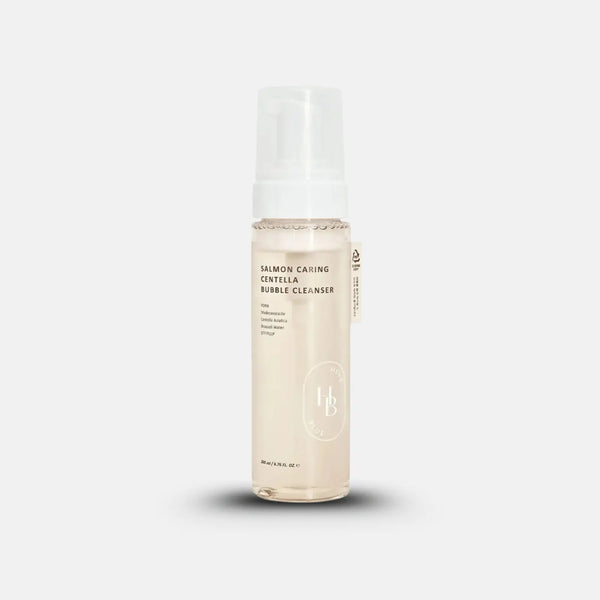 HEVEBLUE Salmon Caring Centella Bubble Cleanser for Acne-Prone Skin – Beutista Kuwait

