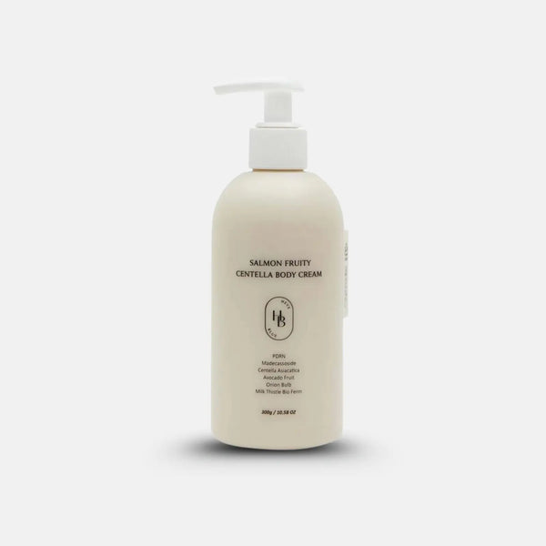 HEVEBLUE Salmon Fruity Centella Body Cream for Dry & Sensitive Skin – Beutista Kuwait

